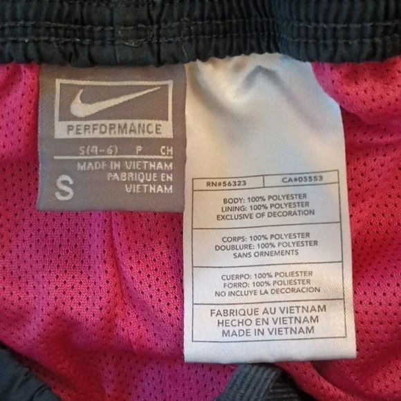 Nike performance Size small pink/grey? Blu shorts. Super lightweight for Summer. - Picture 6 of 10